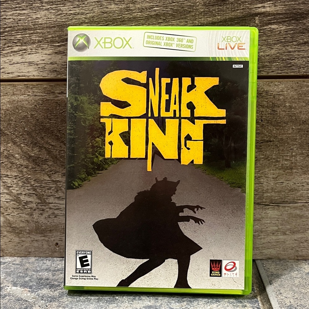 5 for $60 - Burger kings Sneak King for the x box 360